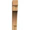 Ekena Millwork Westlake Block Rough Sawn Bracket, Western Red Cedar, 6"W x 36"D x 36"H BKT06X36X36WTL05RWR - alternate 4